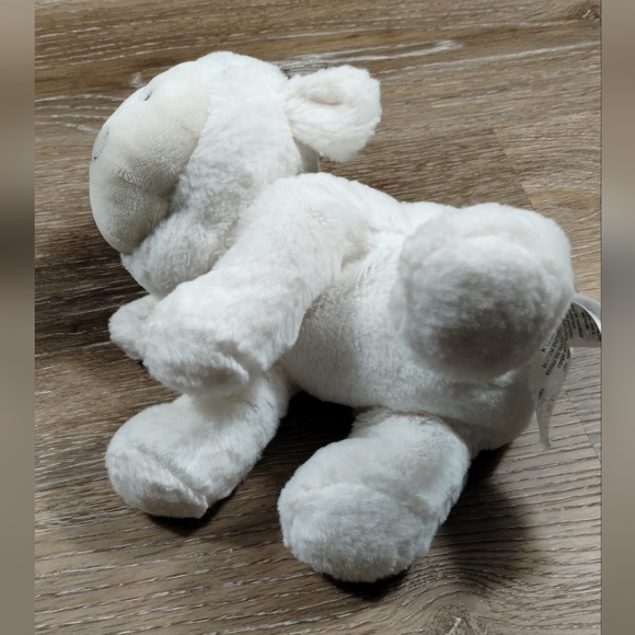 -Carters Child of Mine Plush Lamb Toy Rattle 2015 Soft Rattle Crinkle Feet Lovey - Picture 9 of 13
